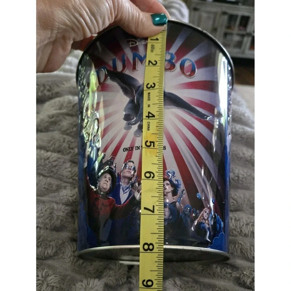 Disney DUMBO Metal Popcorn Bucket Marvel 130 oz. Super Cute!